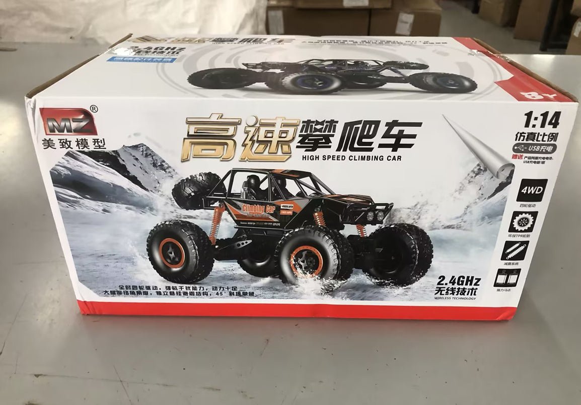 RC Car 4WD Remote Control High Speed Vehicle 2.4Ghz Electric RC Toys Truck Buggy Off - Road Toys Kids Suprise Gifts - AGB LuxeDrop