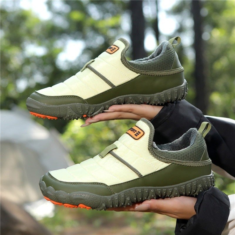 Snow Boots Outdoor Couple Leisure Non - slip Anti - velvet Warm Cotton Shoes - AGB LuxeDrop