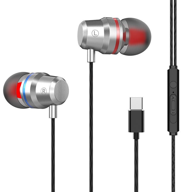 Metal Earphones High - end Wired Earphones - AGB LuxeDrop