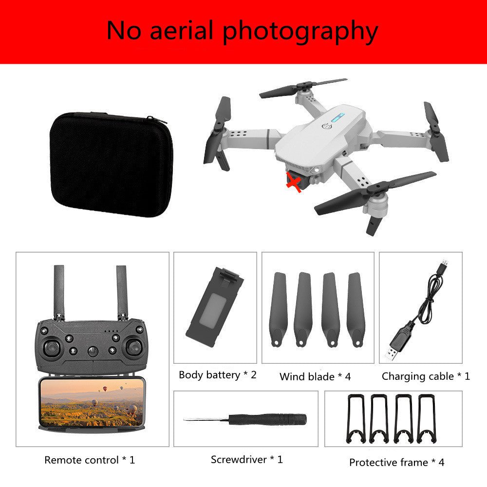 E88 Drone Photography Of High - definition Folding Four Axis - AGB LuxeDrop
