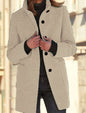 Winter Casual Button Outwear For Women Clothing