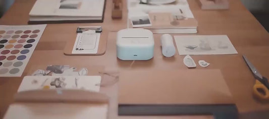 Portable Mini Thermal Label Printer Home Photo Printer Student Wrong Question Printer Bluetooth-compatible Mini Label Printer Price Tag